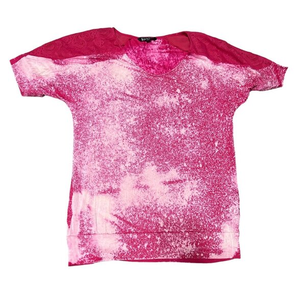Bleached Pink Top Size M - Picture 1 of 5